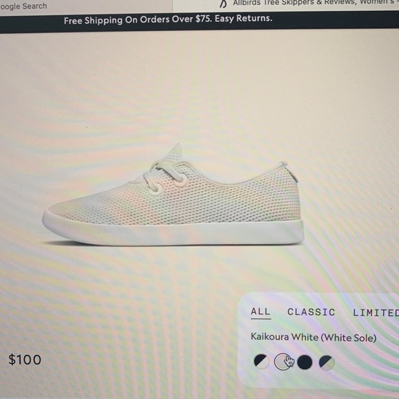 Allbirds Kaikoura White tree skipper boat shoe - Picture 3 of 3